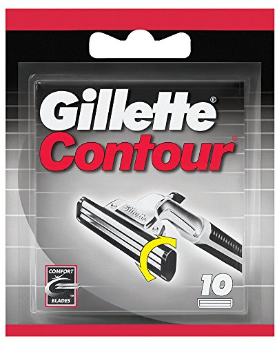 Gillette Contour Klingen, 10 Stück