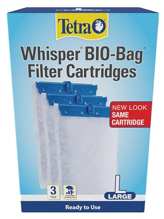 Tetra Whisper montiert Bio-Bag Filter Patronen