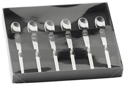 JOEFREX Espresso-Löffel 6er-Set Edelstahl