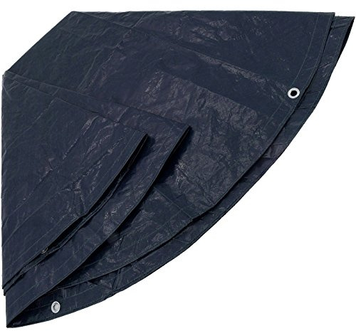 Lona protectora para piscina, Diámetro de 3,60 m, con malla de desagüe, Lona para cubrir de invierno / verano