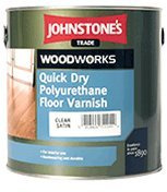 Johnstones Trade Quick Drying Floor Varnish - Clear Gloss - 5L
