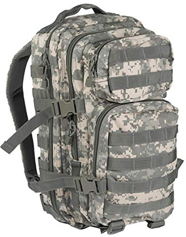 Mil-Tec US Assault Pack Tagesrucksack • Taktischer Militär Rucksack mit MOLLE-System • Kompakter Bundeswehr Rucksack, Outdoor Wanderrucksack oder Reiserucksack für Camping & Einsatz