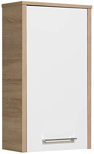 Pelipal 382 Lagos Wandschrank, Holzdekor, Eiche Natur, 20,0 x 40,0 x 72,0 cm