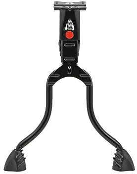 Hebie Unisex – Erwachsene REX Zweibeinständer, schwarz, 32cm