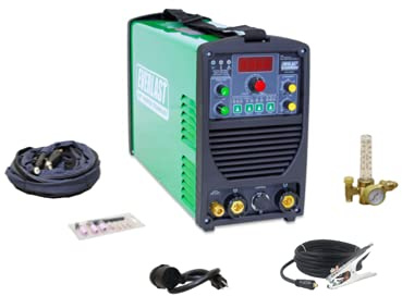2021 Everlast PowerTIG 185DV AC/DC TIG Stick Welder 110/220 Volt Inverter-Based Dual Voltage 185Amp with Pedal Package