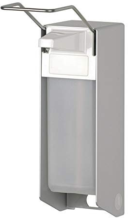 OPHARDT Hygiene 1005100 ingo-man TLS 26 A/25 - Dispensador de jabón líquido y desinfectante, aluminio, 1000 ml