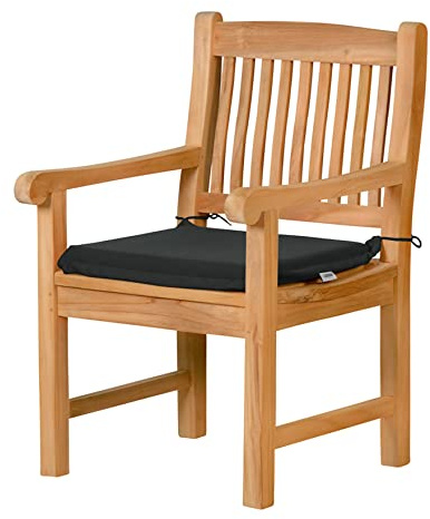 Kai Wiechmann Sitzauflage Gartensessel anthrazit grau Premium Made in Germany
