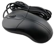 Dell USB Optical Mouse with 2 Buttons and Scroll Wheel Black, XN966