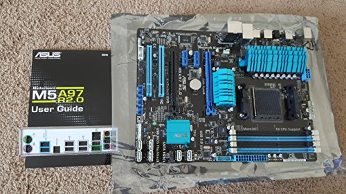 Asus M5A97 R2.0 Mainboard Sockel AM3+ (ATX, AMD 970/SB950, 4X DDR3 Speicher, 6X SATA III, 4X USB 3.0)