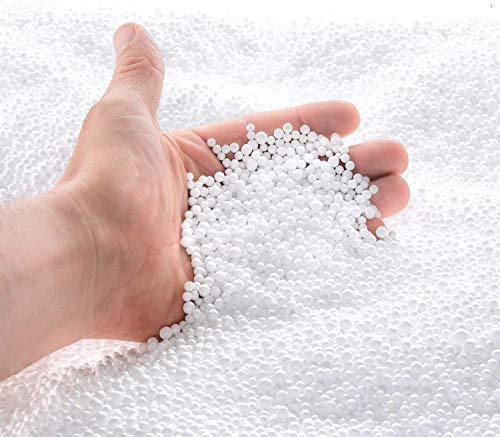 SMOOTHY EPS pearls highest premium quality refill pack beanbag filling - Styrofoam beads - Bean Bag refilling for pillow seat cushion (300 liters)