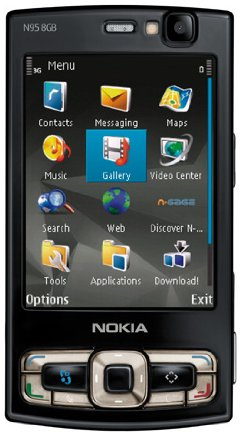 Nokia N95 8 GB (UMTS, GPS, 5 MP) Smartphone