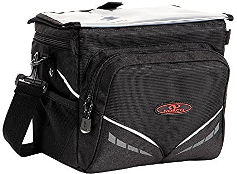 Norco Fahrradtasche Canmore Lenkertasche, Schwarz, 0243AS