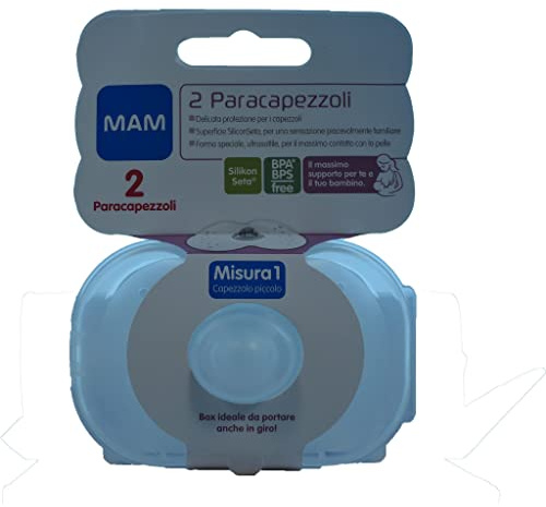 MAM 2 x Brustwarzen Größe 1