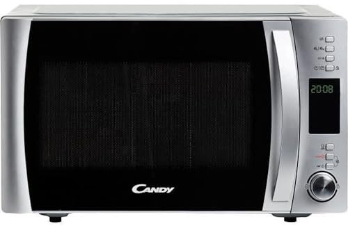 Candy CMXW30DS Micro ondes, Puissant ‎900 W, Capacité 30 Litres, Silencieux, 10 menus automatiques, Contrôle électronique, Bandeau pictogrammes intuitif