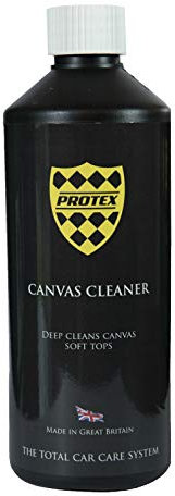 PROTEX Convertible Soft Top Canvas Cleaner 500ml - Deep Cleans and Prevents Green Mildrew