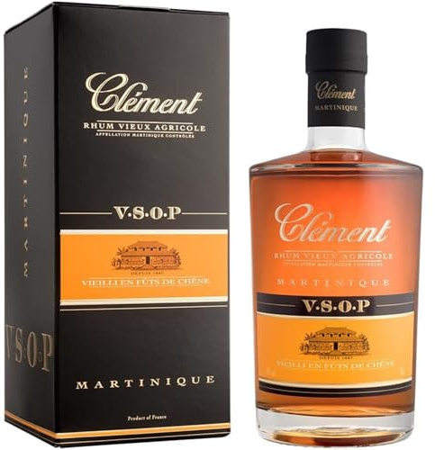 Clément- Rhum Vieux Agricole VSOP - Martinique - Vieilli en fûts de chêne - 40% Vol - 700 Ml