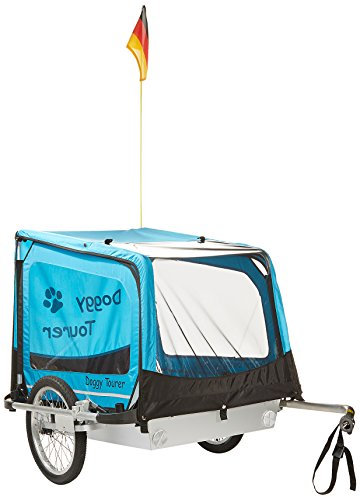 Kids Touring Fahrradanhänger Doggy Tourer, Blau, L, KD-121000-B