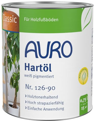 AURO Huile dure blanchie, Classic - No. 126-90