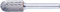 Pferd 21105226 Frässtift HM WRC 1020/6 Z3 PLUS, silber