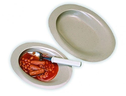 Assiette à rebord, Assiette ergonomique, Plastique