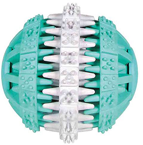 Trixie 32941 Denta Fun Ball, Mintfresh, Naturgummi, ø 6 cm