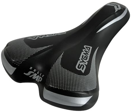 Lampa Sygma Trekking Selle avec elastomeri et sérigraphie, Noir