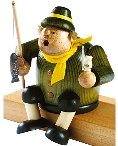 German Incense Smoker Edge stool - Fisherman - 18 cm / 7 inch - KWO