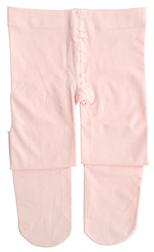 Dancina Mädchen Ballett Strumpfhose Ultra-Stretch Mikrofaser L (146-164) Rosé-Apricot