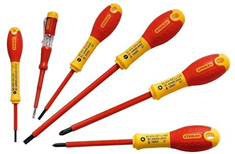 STANLEY 0-65-441 Cacciaviti Isolati, Str - Ph - Tester, Set di 6 pz