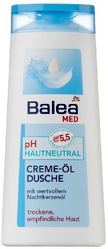 Balea Med pH-hautneutral Cremeöl-Dusche, 3er Pack (3 x 300 ml)
