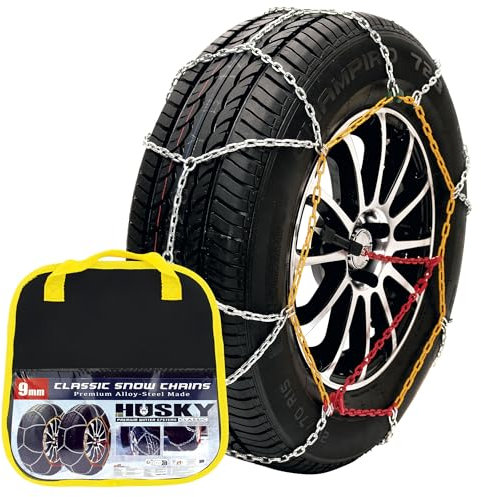 SUMEX Catene da Neve Husky Advance 9mm. O-Norm. Kn110, 2 Pezzi
