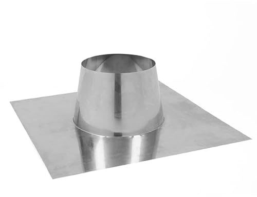 Opsinox 1018021 Edelstahlschornstein 180mm Dachdurchführung DD 0°-10°
