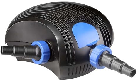 SunSun CTF-16000 SuperECO Teichpumpe 16.000 l/h / 140 W, energiesparende Filterpumpe, Bachlaufpumpe für Koiteiche, Umwälzpumpe, Gartenteichpumpe