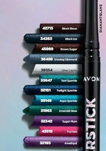 AVON Glimmerstick Diamonds Augenkonturenstift Kajalstift Emerald Glow