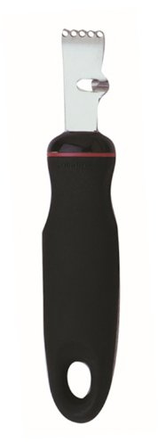 Norpro Grip-Ez Zester/Stripper Stainless Steel, One Size, Black