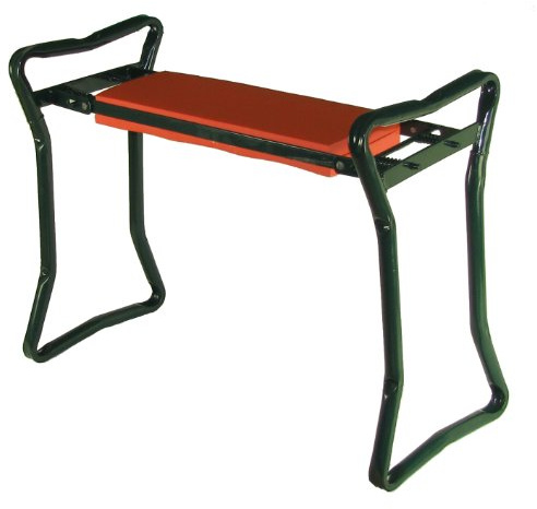 Siena Garden Knie- & Sitzbank, mit Kissen, orange, 560890