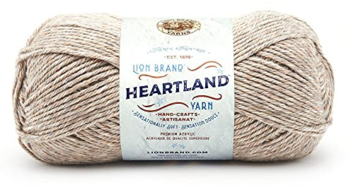 Lion Brand Yarn Company Heartland - Ovillo de Lana 100% acrílico, 142 g, 10,89 x 10,89 x 22,95 cm