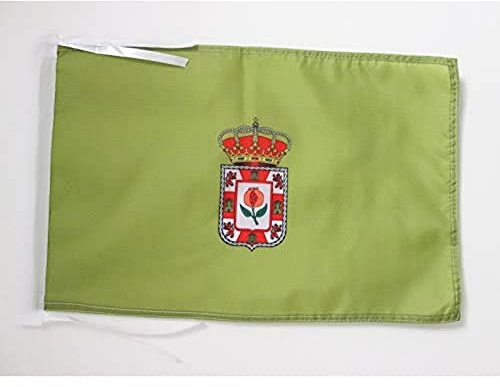 AZ FLAG Bandera Provincia de Granada 45x30 cm Poliéster 100D Cuerdas | Uso interior y exterior Enseña grenadina costuras dobles y bordes reforzados