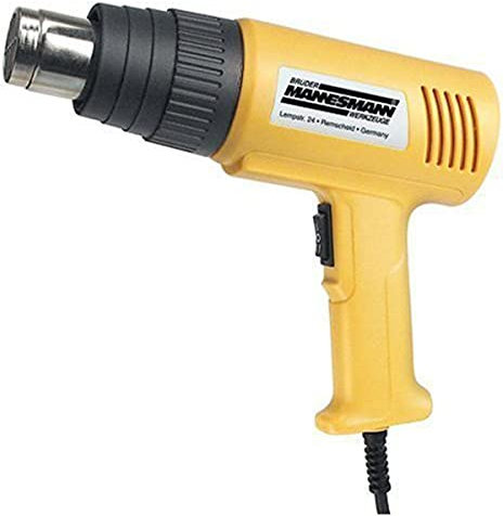 Brüder Mannesmann Heissluftgebläse, 2.000 Watt, mit 4-teiligem Zubehör | M49500