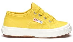 Superga 2750-Jcot Classic, Scarpe Unisex - Bambini e ragazzi, Yellow Sunflower, 28 EU
