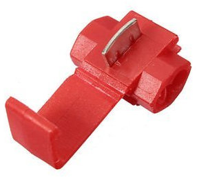 100 x 5 Amp Red Scotch Lock Wire Quick Splice Connectors Terminals Electrical Crimp SW1001