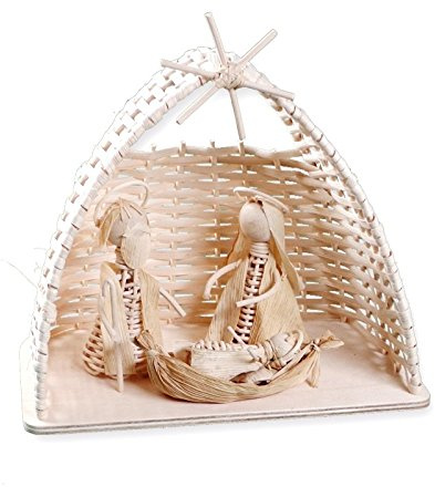 Zita's Creative Bastelset - Betlehem Flechten, Korbflechten, Schilf Set, Peddigrohr, Flechtmaterial, Flechtset, Rattan