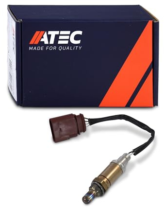 ATEC Germany 1x Lambdasonde Diagnosesonde nach Kat 4-polig Kompatibel mit SEAT IBIZA (6L1), SKODA FABIA 1 (6Y2)(6Y5)(6Y3), FABIA 2 (542) (545), VW FOX (5Z1, 5Z3, 5Z4), POLO (9N_, 9A_), POLO (6R1, 6C1)