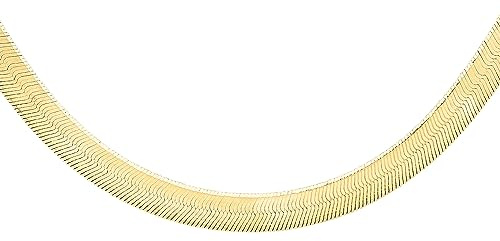 Carissima Gold Schlangenkette 9 Karat 375er Gelbgold Pyton (halbrund/fischgrät) 41cm 1.11.1173