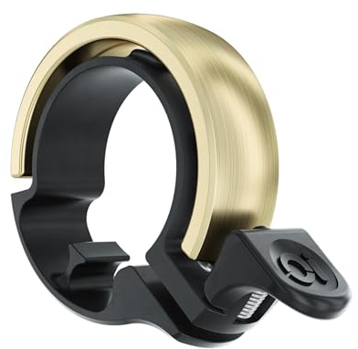 KNOG Oi Bell Aluminium Bike Bell, Large/31.8mm, Brass