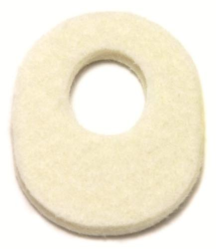 Atlas Biomechanics Oval Stick On Callus Cushions, 100 Pack, Felt 1/8 Pads