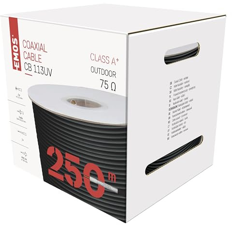 EMOS CB113UV koaxialkabel 250M