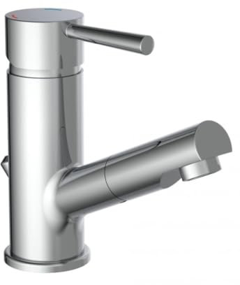 Hoga Cornwall Waschtisch mit herausziehbarer Haarbrause, chrom, 1 Stück, 20150