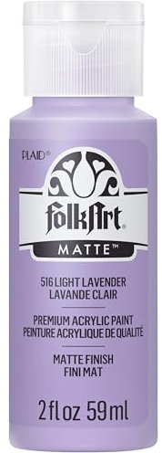 Folk Art Acrylic Paint, Light Lavender, 2 oz