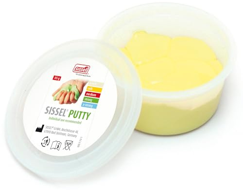 SISSEL Putty Therapieknete | Therapieknete für Finger- & Handtraining | Für Flexibilität & Feinmotorik | Zur Stärkung der Hand- & Unterarmmuskulatur | Für Ergotherapie & Rehabilitation